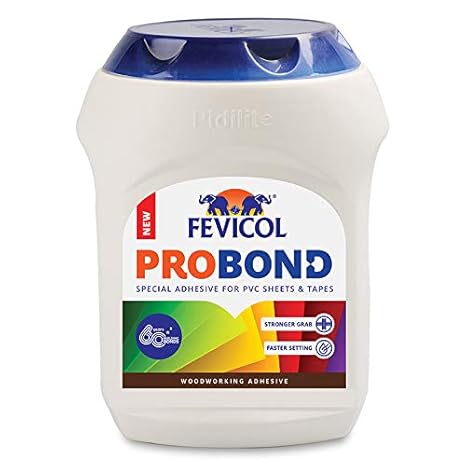 Fevicol Probond - Special Adhesive for Acrylic and PVC sheets | Heat Resistant | Spreads easily